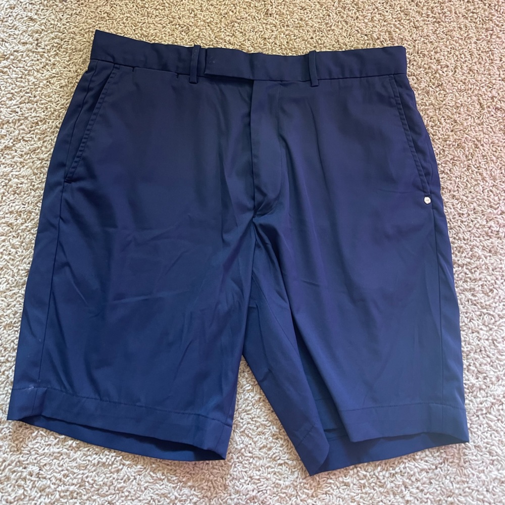 RLX Ralph Lauren Men's Fit Performance Navy Golf Shorts